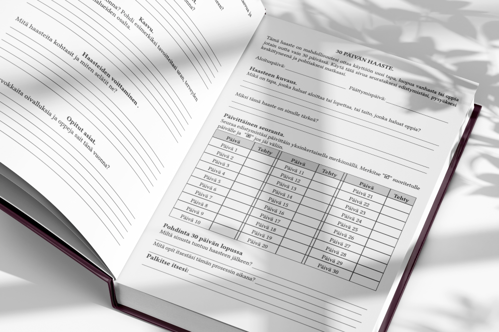 Päiväkalenteri, 2026, Steel Blue.