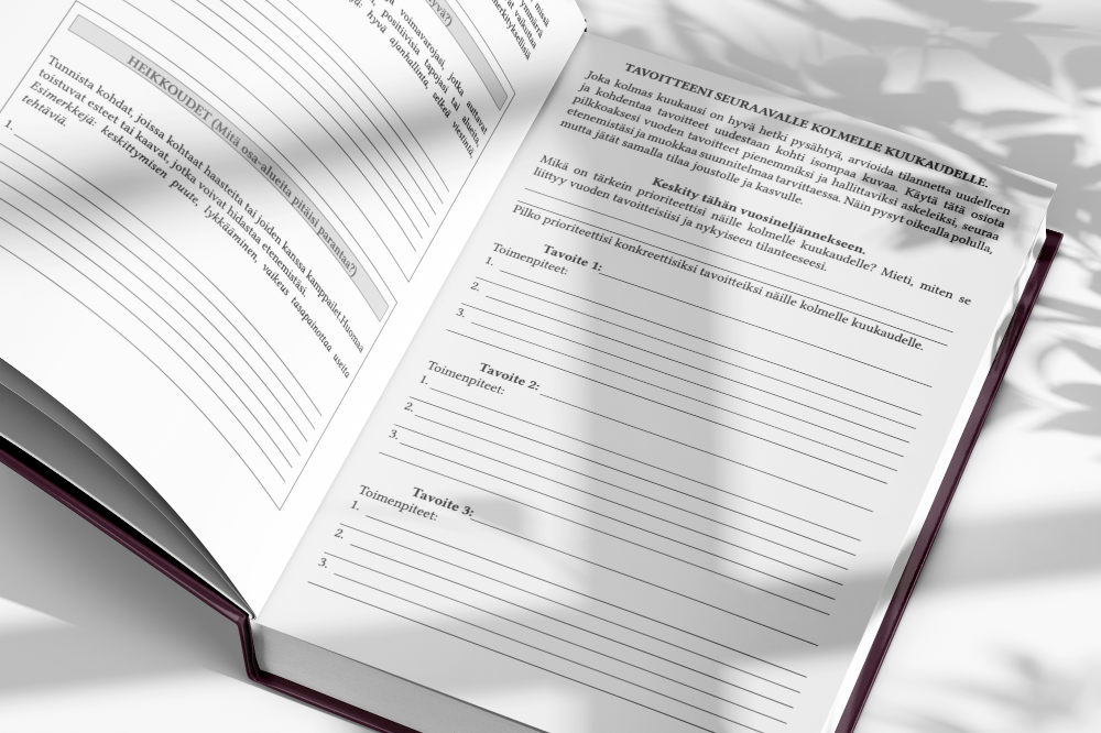 Päiväkalenteri, 2026, Steel Blue.