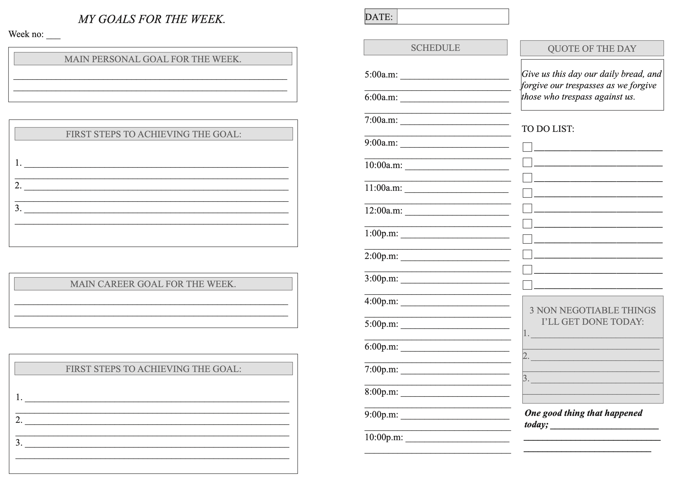 best time management framework in the mbele daily planner