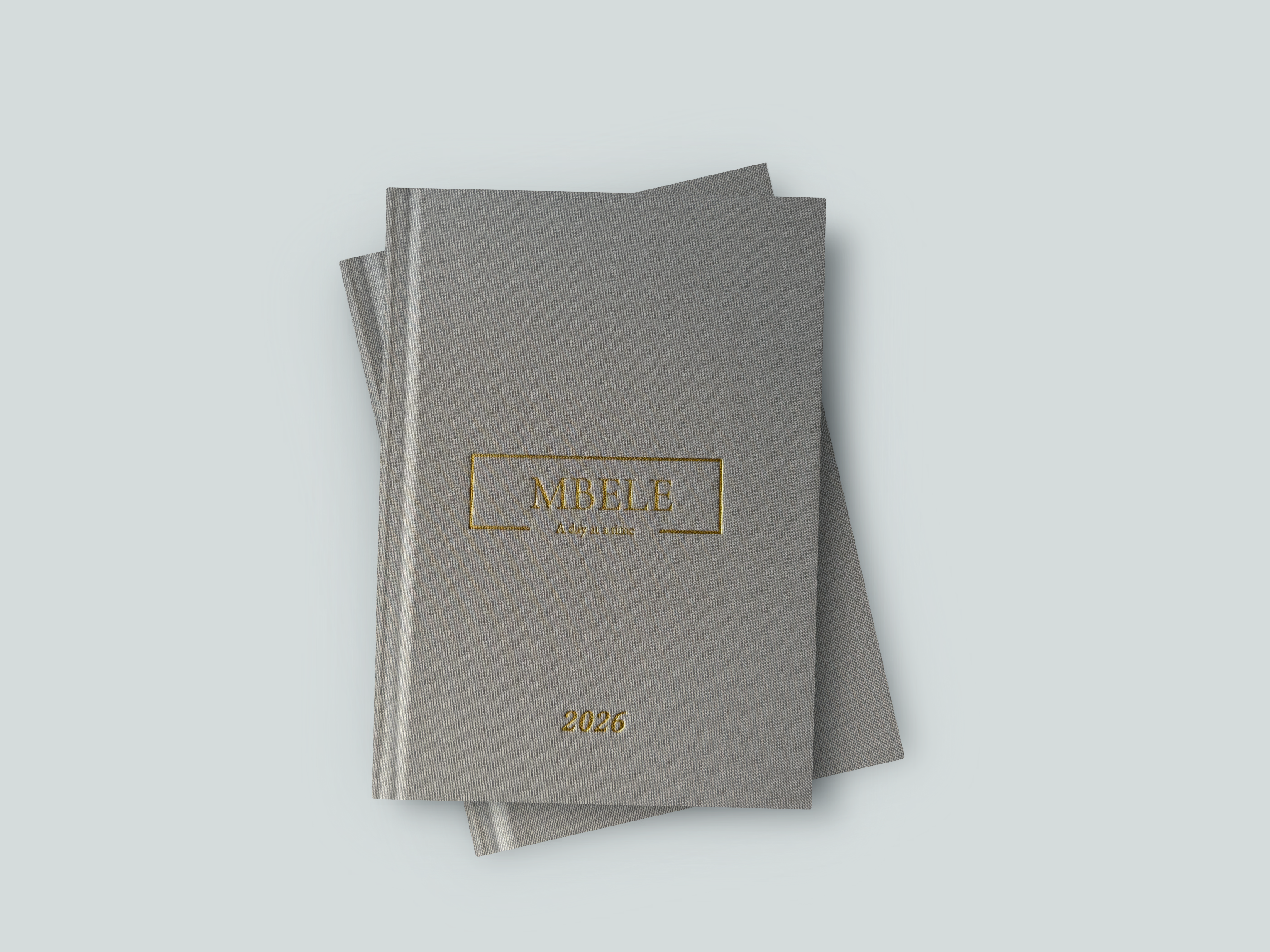 Dated Daily Planner, 2026, Ivory Mist.