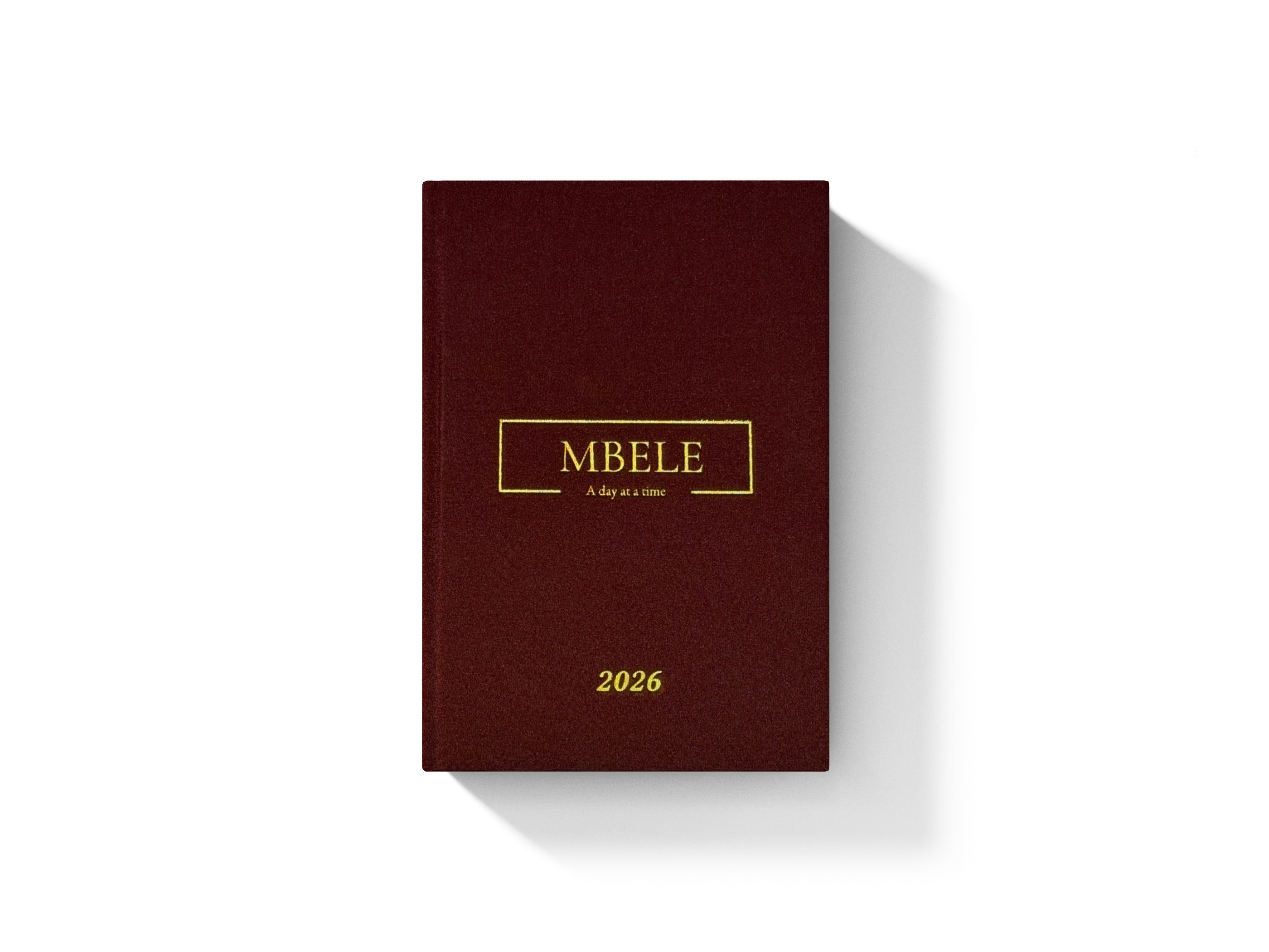 Dated Daily Planner, 2026, Velvet Merlot.