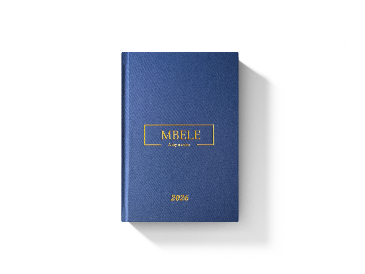 Dated Daily Planner, 2026, Midnight Indigo.